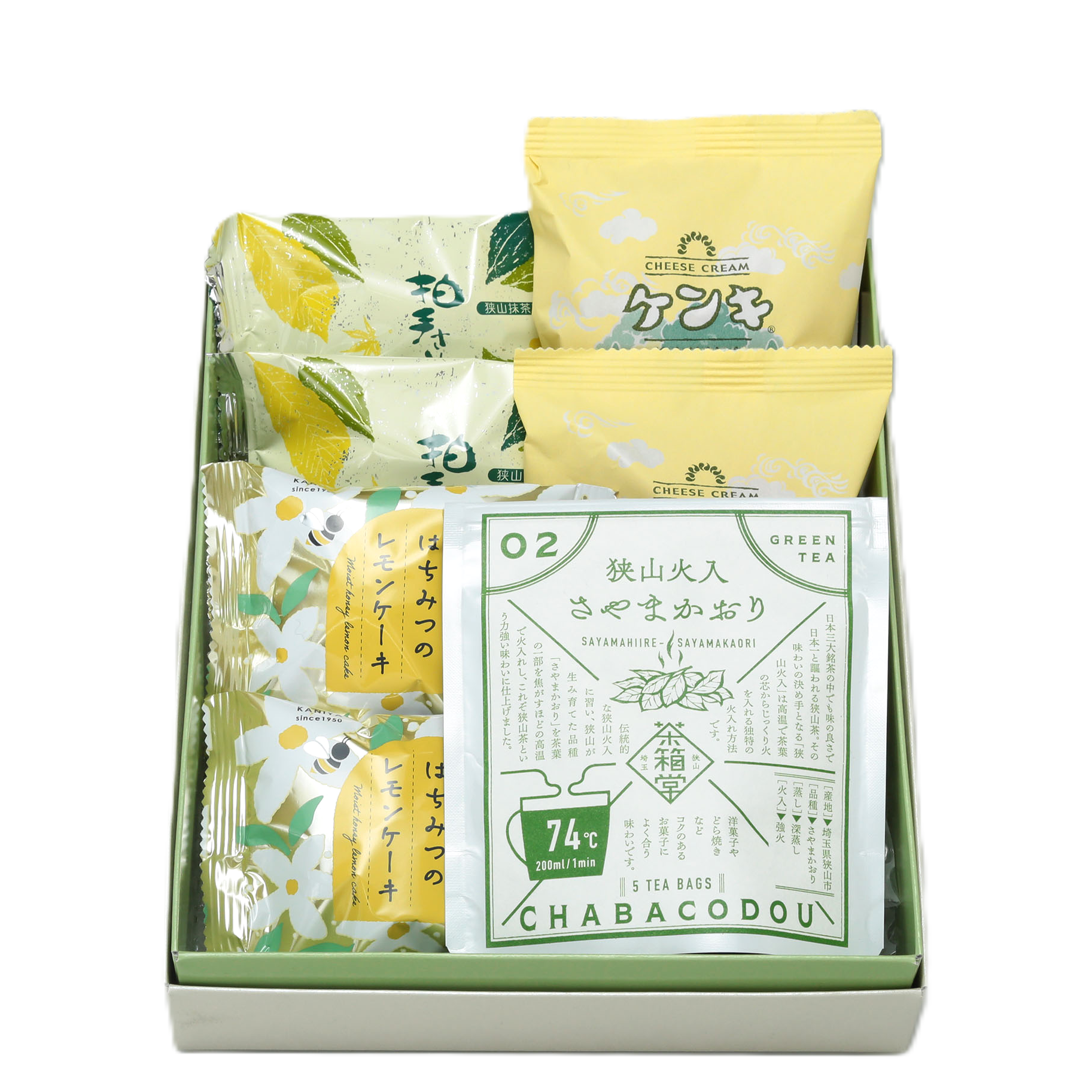 初夏　茶経(はちみつレモンケーキ入り)2号