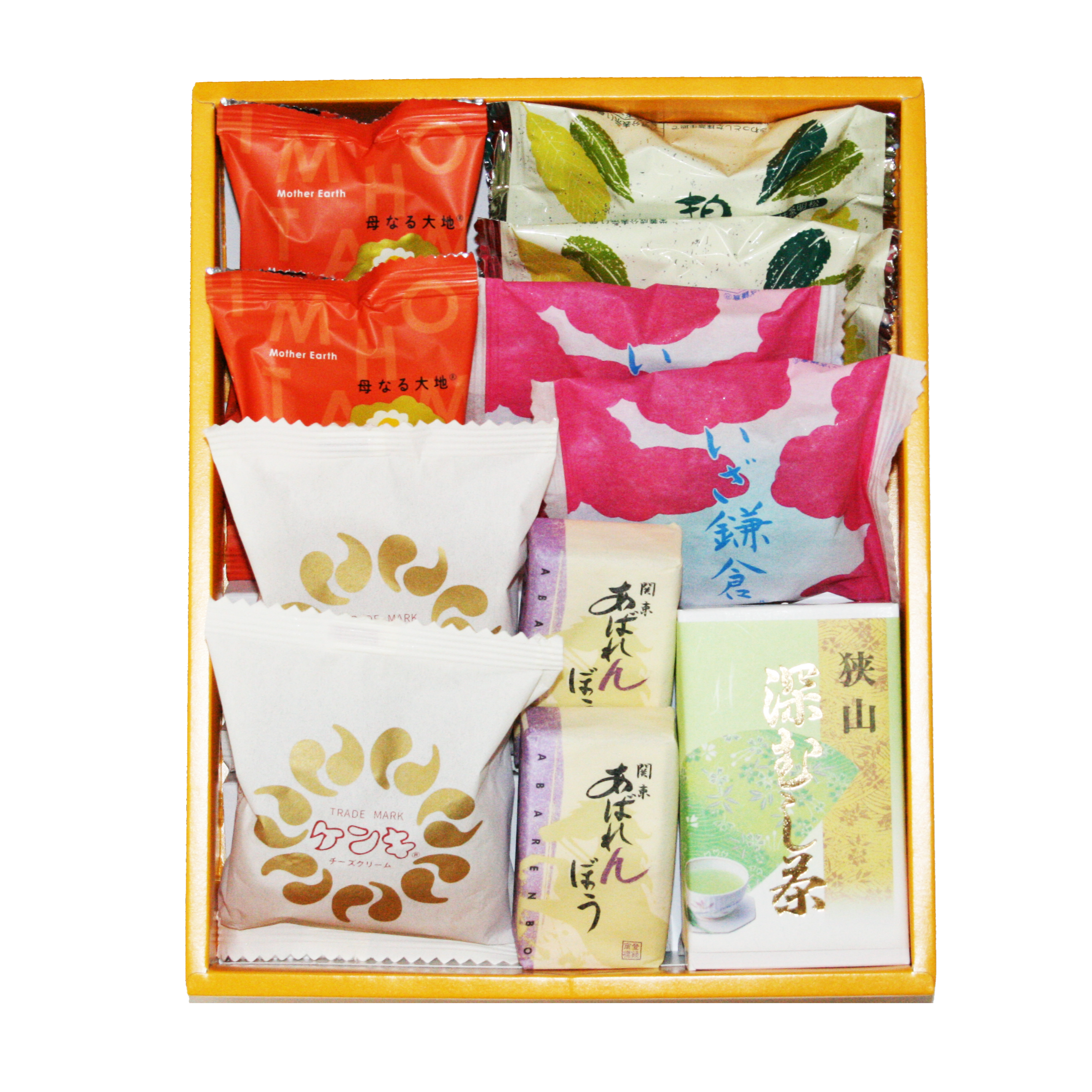 深むし茶と銘菓の詰合せ 2号